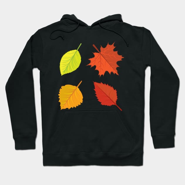 Autumn leaves Hoodie by AnnArtshock